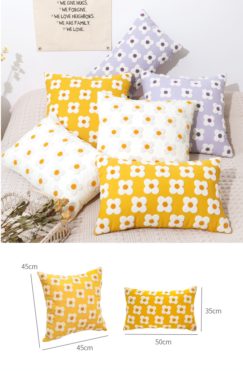 Jacquard Throw Pillow-7